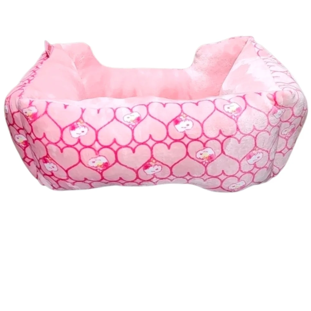 Peanuts Snoopy Valentine's Day Pink Heart Cat Dog Pet Bed New with Tags
